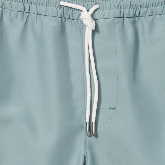 Bo Solid Swim Trunks - Brand New - NEVER WORN - SEE PICS FOR COLOR COVERT GREEN - Picture 4 of 6